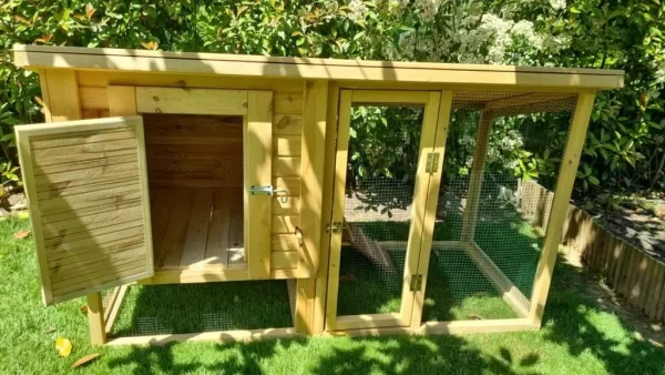 Ahşap Tavuk Kümesi 10 Tavukluk TK0006 6 Görseli
