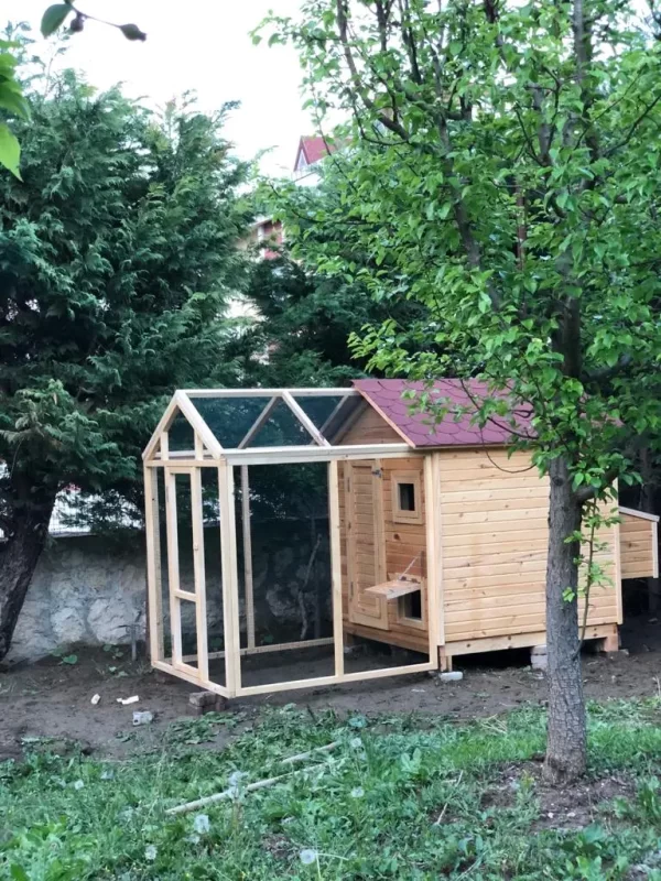 Bahçeli Tavuk Kümes (30 Tavukluk) TK0008 3